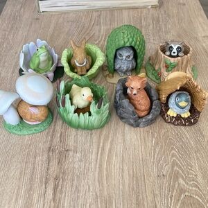 Animal Figurine Set - Multicolor porcelains